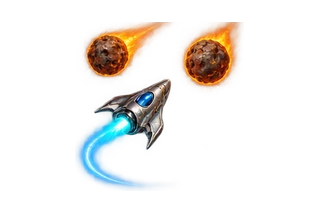 Comet Dodge game objects