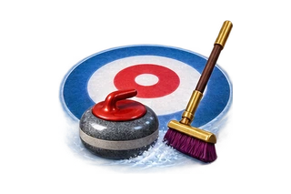 Crystal Curling game objects