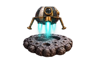 Gravity Lander game objects