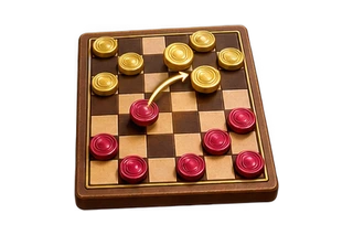 Moon Checkers game objects
